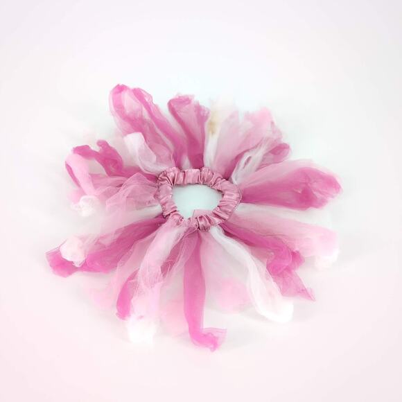 Unbranded Pink & White Tulle Ballet Style Pull On Skirt Tutu for 18" Dolls - GUC - Picture 11 of 11